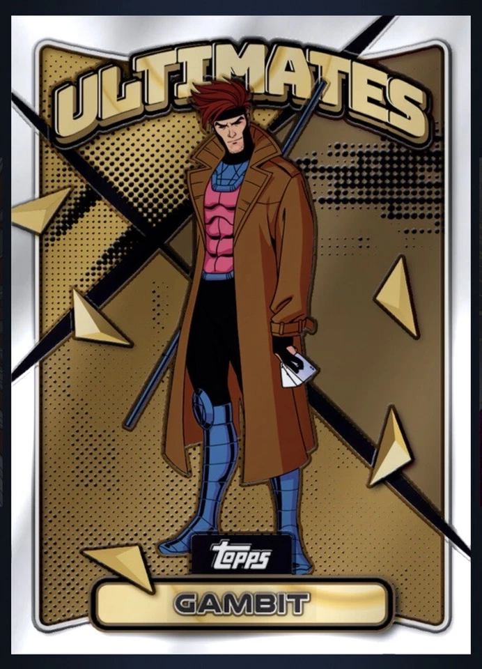 2025 Topps MARVEL Finest: X-Men ‘97 Rare Ultimates - GAMBIT (Marvel dlgital Card - Image 1 of 1