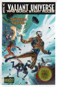"Valiant Universe RPG Quick Start: Fog of War" Free RPG Day 2016 PROMO OoP - Picture 1 of 1