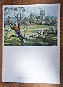 Menú de registro de recuerdo Union Castle Line MV Warwick Castle martes 18 de agosto de 1953 - Imagen 1 de 2