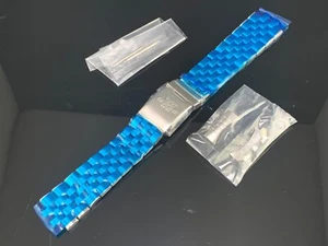 NEW Genuine OEM Glycine Stainless Steel Bracelet For Airman 3764 - Include Lugs - Picture 1 of 3