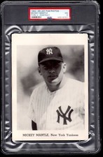 1962 - 1965 JAY PUBLISHING PHOTO Mickey Mantle Type 2 Portrait YANKEES VG PSA 3