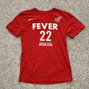 Indiana Fever Shirt Womens Small Red WNBA Basketball Caitlin Clark 22 Nike Tee - Picture 1 of 9