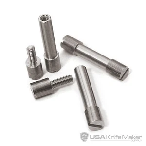Hombro Corby Bolt - titanio - eje MICRO 0,095"" 0,125"" - paquete de 10 - Imagen 1 de 1