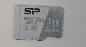 Silicon Power 1TB Superior Micro SDXC UHS-I (U3) 4K A2, High Speed MicroSD Card - Photo 1 sur 2