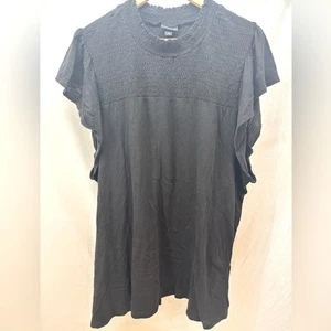 Torrid Plus Size 4 - Sleeveless top with elastic high neck - Picture 1 of 6