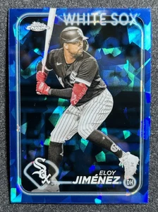 2024 Topps Chrome Sapphire Edition Base 420 Eloy Jimenez Chicago White Sox - Picture 1 of 3