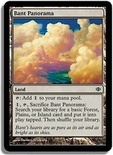 Bant Panorama FOIL Shards of Alara PLD Land Common MAGIC MTG CARD ABUGames