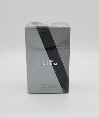 Victoria's Secret Men's VS Him Platinum Eau De Parfum Para Hombre 1.7 OZ 50 ml EDP Foto 1 de 3