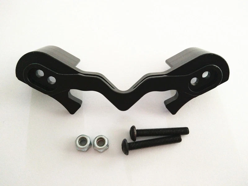 For Mini 8ight Buggy, Truggy Delrin Rear Shock Damper Protector Add On -1PC BK - Image 1 of 2