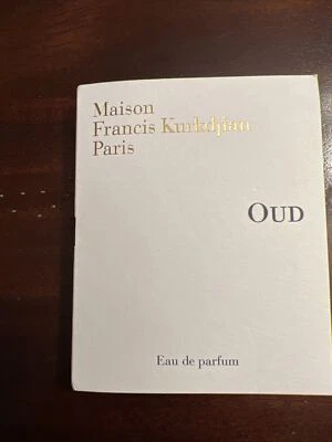 MAISON FRANCIS KURKDJIAN PARIS OUD EAU DE PARFUM 2 ML 0,06 FL OZ Foto 1 de 2