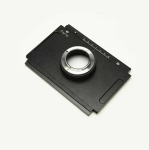 LO ÚLTIMO Adaptador móvil para cámara Nikon a cámara de formato más grande 4x5 - Imagen 1 de 5