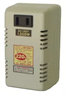 Voltage Travel Converter Step Down Transformer ”DE-120” 1200W NISSYO INDUSTRY - Picture 1 of 1