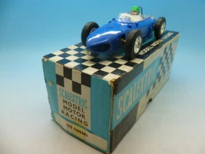 Scalextric C62 Ferrari en azul, excelente estado coche y caja - Imagen 1 de 7