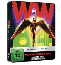 DC Wonder Woman 1984 4K UHD Blu-ray + Blu-ray Steelbook NEU OVP DCEU Sealed USK
