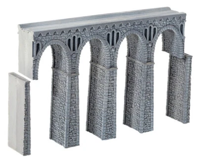 Viadotto in pietra a scartamento ridotto H0m-H0e NH58668 - noch modellismo - Immagine 1 di 3