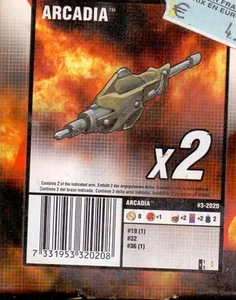 CELL ENTERTAINMENT 1 BLISTER RONIN DUELS SET DE DEUX ARMES ARCADIA - Imagen 1 de 1