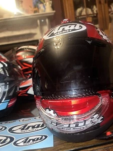 MotoGP style Arai Helmet Chin Spoiler (Takaaki Nakagami) (CLEAR COLOUR) - Picture 1 of 8