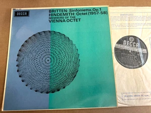 SXL 6208 Britten Sinfonietta Hindemith Octet Vienna Octet W/B - Picture 1 of 2