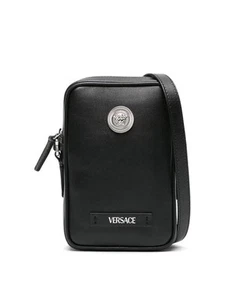 BNWT Versace Leather Medusa Biggie Small Phone Crossbody Bag $850 - Picture 1 of 10