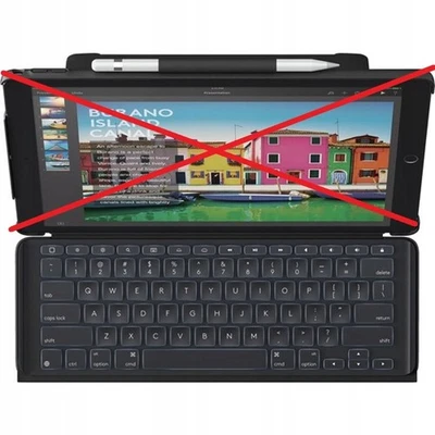 Logitech Slim Combo Tastaturhülle für das iPad Pro 12,9" (1. und 2. Generation - Bild 1 von 4