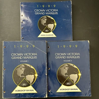 Ford 1999 OEM taller manual diagramas de cableado Crown Victoria Grand Marquis Foto 1 de 4