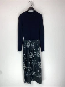 Ted Baker Long Sleeve Layered Straight Floral Skirt Dress Size 0 New with Tags - Picture 1 of 13