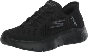 Skechers Damen-Slipper Go Walk Flex Grand Entry schwarz Sneaker Gr. 8,5 Weite NEU - Bild 1 von 7