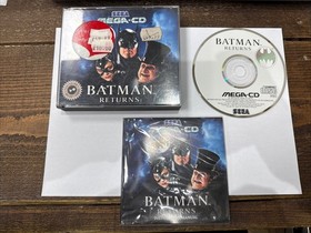Batman Returns Sega Mega CD Manual Included VGC Free Postage