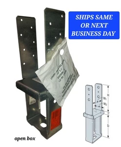 6x6 Simpson Strong-Tie Abstandshalter Säule Pfostenfuß verzinkt SDS25200 SDS Schrauben - Bild 1 von 4