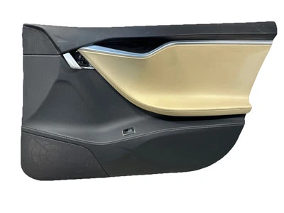 12-15 TESLA MODELO S PANEL PUERTA LADO PASAJERO DELANTERO DERECHO BRONCEADO Foto 1 de 4