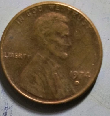 1974 D Lincoln Memorial Cent Penny PCGS MS 66 RD - Image 1 of 2