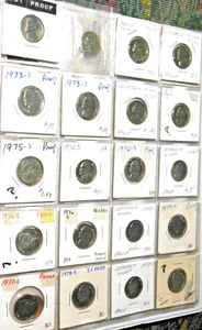 Lote de 24 monedas Jefferson Gem Proof Nickels 1961 a 1988 - Imagen 1 de 4