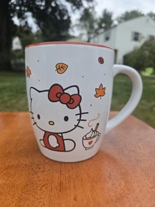 Tazza Sanrio Hello Kitty Zucca Spezie e Tutto Bello Extra-Large NUOVA - Foto 1 di 11