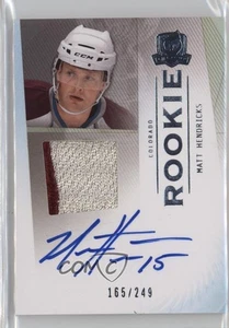 2009-10 Upper Deck The Cup /249 Matt Hendricks #162 RPA Rookie Patch Auto RC - Picture 1 of 3