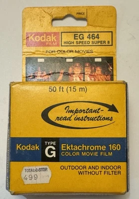 Película de película a color Kodak Ektachrome 160 de colección tipo G caducada 07/78, tal cual. Foto 1 de 4