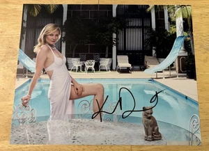 Kirsten Dunst Hot Mary Jane SPIDER MANAutographed Signed 10x8 Photo AUTO *PROOF* - Picture 1 of 3