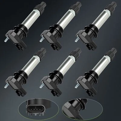 6 bobinas de encendido para GMC Acadia V6 2007-2008 3,6 L UF569 Foto 1 de 4