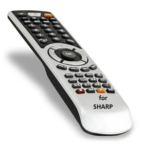 Remote Control GA456WJSA, RRMCGA456WJSA for SHARP TV Model: LC32AX3X, LC37AX3X - Picture 1 of 3