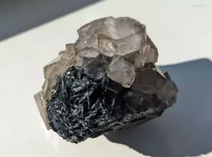 Specularite smokey quartz on hematite - cleator moor Cumbri - Picture 1 of 3