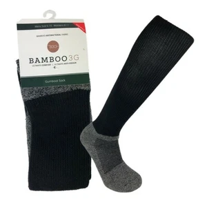 Socks Bamboo 3G Long Gumboot Health Diabetic Mild Compression Thick Work boot - Bild 1 von 4