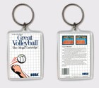 GREAT VOLLEYBALL SEGA MASTER SYSTEM LLAVERO KEYRING