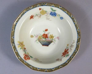 Limoges France GANGA HAVILAND Rimmed Cereal BOWL Octagonal Antique 6 1/4" - Foto 1 di 4