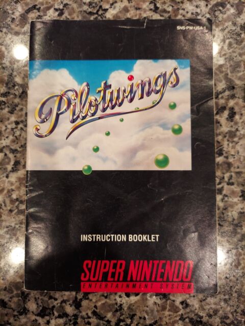 Jogo Usado Pilotwings - Super Nintendo SNES - Game Mania