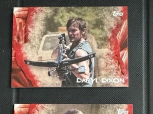 TOPPS THE WALKING DEAD SURVIVAL BOX PREMIUM BASE CARD # 03 DARRYL DIXON 2016 - Picture 1 of 3