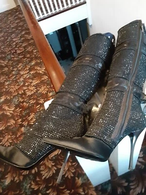 Botas negras Lorenzi Stellar Runway talla 39 Foto 1 de 4