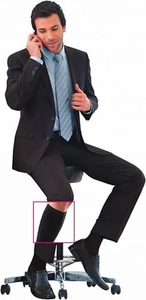 Mediven For Men EW WIDE Calf Ribbed Style 20-30 Compression Socks Size & Color - Picture 1 of 8