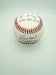 Kerry Wood & Aramis Ramirez Signed Baseball - Both Inscribed "Cubs HOF 2024" JSA - Picture 1 of 7