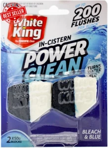 In-Cistern Power Clean Bleach & Blue , 50 G (Pack of 2) - Picture 1 of 12