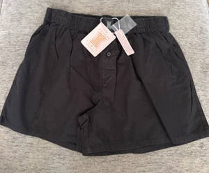 Savage Fenty Sunchaser Cotton Boxers Washed Bkack Caviar S - Picture 1 of 2