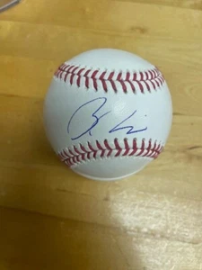 Bryce Rainer firmato autografo Rawlings MLB Baseball Detroit Tigers Prospect - Foto 1 di 2